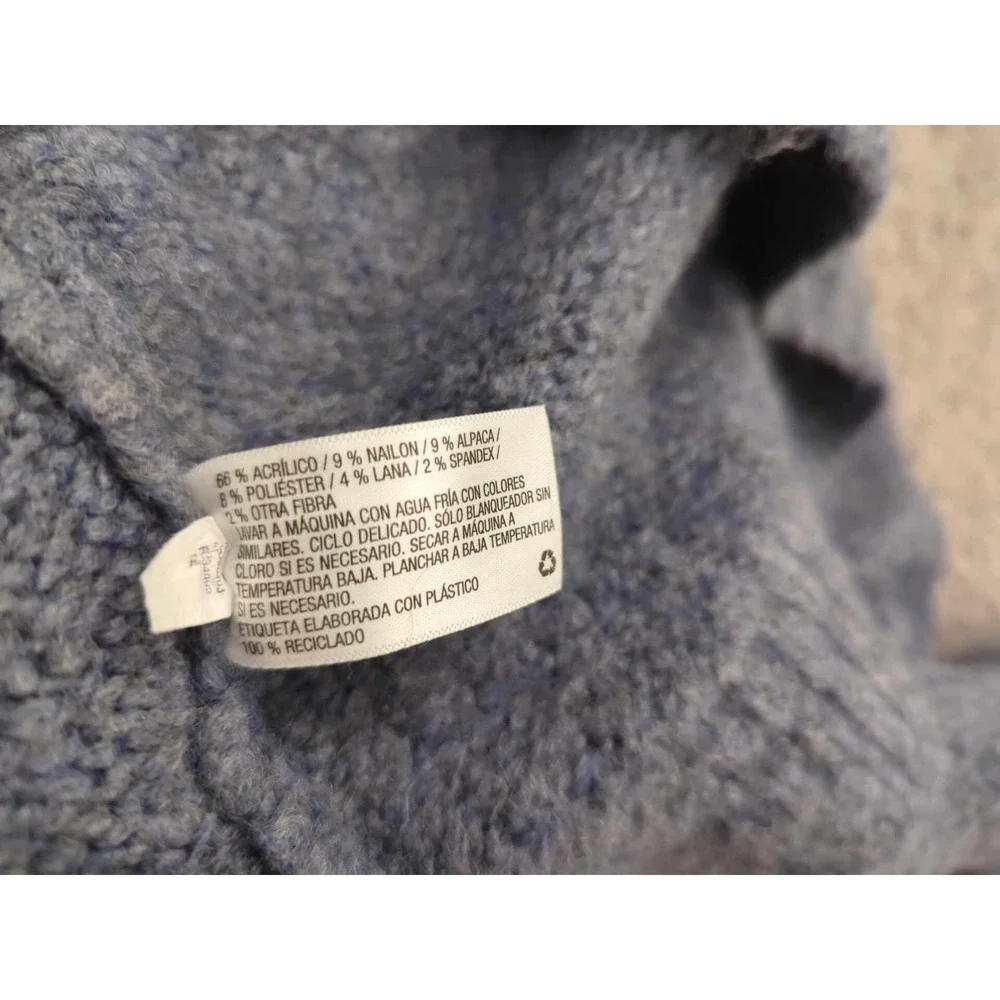 Universal Thread Sweater Womens M Balloon Sleeve Knit Pullover Soft 9%‎ Alpaca
